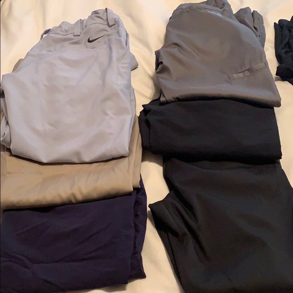 Youth Small Boys golf pants and shorts.